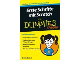 Livro erste schritte mit scratch fur dummies junior de derek breen (alemão)