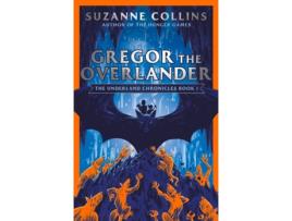 Livro gregor the overlander de suzanne collins (inglês)