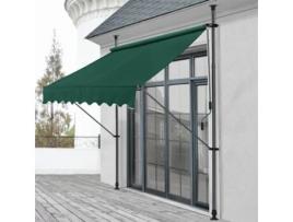 Toldo PRO.TEC (400 x 120 x 200-300 cm - Aço)