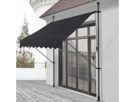 Toldo PRO.TEC (150 x 120 x 200-300 cm - Aço)