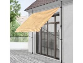 Toldo PRO.TEC (200 x 120 x 200-300 cm - Aço)