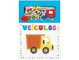 Livro Veículos - Livro com Peças Destacáveis de Vários (Português)