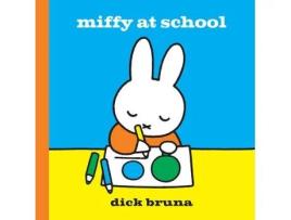Livro miffy at school de dick bruna (inglês)
