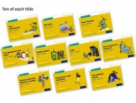 Livro read write inc. phonics: yellow set 5 storybooks pack of 100 de gill munton (inglês)