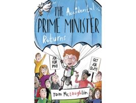 Livro the accidental prime minister returns de illustrated by tom mclaughlin (inglês)