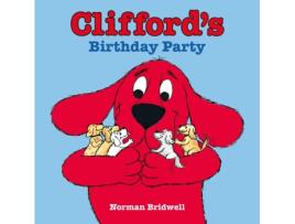 Livro clifford's birthday party de norman bridwell (inglês)
