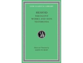 Livro theogony. works and days. testimonia de hesiod (inglês)