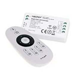 Controlador monocolor mini rf 4 zonas 12a + comando