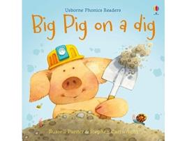 Livro big pig on a dig de russell punter (inglês)