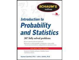 Livro schaum's outline of introduction to probability and statistics de seymour lipschutz,john schiller (inglês)