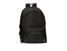 Mochila Escolar ADEPT (Poliéster - Preto)