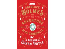 Livro sherlock holmes and the adventure of the blue carbuncle de arthur conan doyle (inglês)