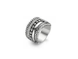 Anel Tisento Prata 925 (16.14Gr) -18