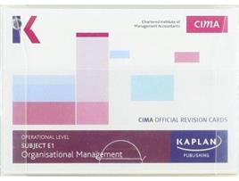 Livro e1 organisational management - revision cards de kaplan publishing (inglês)