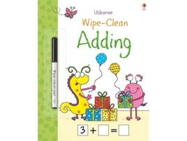 Livro wipe-clean adding de jessica greenwell (inglês)