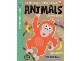 Livro helping save our animals de elanor best (inglês)
