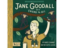 Livro little naturalists jane goodall and the chimpanzees de kate coombs,seth lucas (inglês)