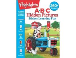 Livro abc hidden pictures de highlights (inglês)