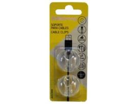 Soporte p/cable transparente blist-2