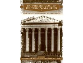 Livro supreme court decision-making de edited by cornell w clayton , edited by howard gillman (inglês)
