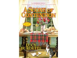 Livro a scone of contention de lucy burdette (inglês)