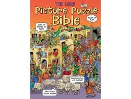 Livro the lion picture puzzle bible de peter martin (inglês)