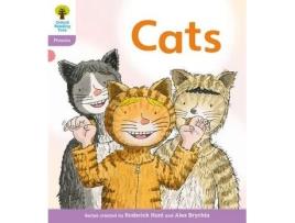 Livro oxford reading tree: level 1+: floppy's phonics fiction: cats de roderick hunt,kate ruttle (inglês)