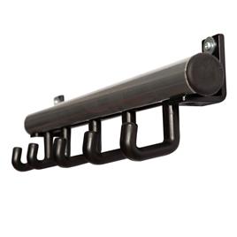 V-Part Cabide com 5 ganchos Techno 5 preto