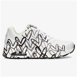 Skechers UNO - Branco - Sapatilhas Mulher tamanho 40