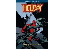 Livro hellboy omnibus volume 1: seed of destruction de mike mignola,john byrne (inglês)