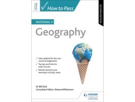 Livro how to pass national 5 geography, second edition de bill dick (inglês)