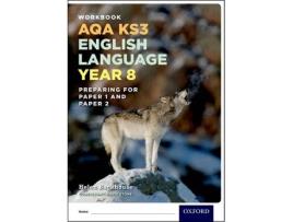 Livro aqa ks3 english language: year 8 test workbook pack of 15 de helen backhouse,david stone (inglês)
