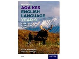 Livro aqa ks3 english language: year 9 test workbook pack of 15 de helen backhouse,david stone (inglês)