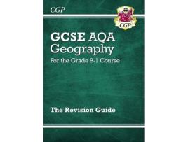 Livro gcse 9-1 geography aqa revision guide (with online ed) de cgp books (inglês)