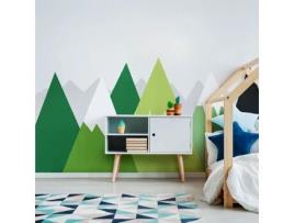 Autocolante de Parede para Quarto Infantil AMBIANCE STICKER Scandinavian Mountains Eka - 120x180 cm