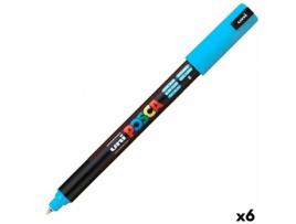 Rotuladores Posca Pc-1mr Azul Claro 6 Unidades
