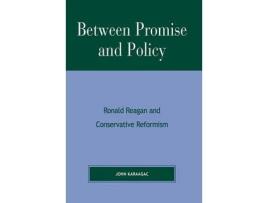 Livro between promise and policy de john karaagac (inglês)