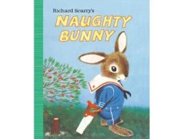 Livro richard scarry's naughty bunny de richard scarry (inglês)
