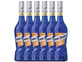 Licor MARIE BRIZARD Triplo Sec Marie Brizard Curaçao Blue (0.7 L - 6 unidades)