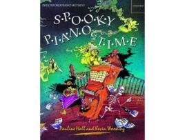 Livro spooky piano time de by composer pauline hall by composer kevin wooding (inglês)