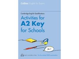 Livro activities for a2 key for schools de rebecca adlard (inglês)