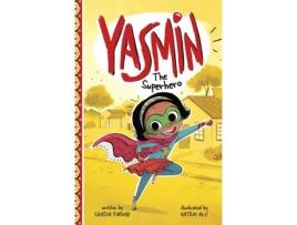 Livro yasmin the superhero de saadia faruqi (inglês)