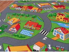 Tapete Infantil Estradas Little Village (200 x 300 cm)