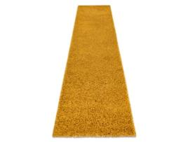 Tapete, Passadeira Soffi Shaggy 5cm Ouro - Para Cozinha, Ante-Sala, Corredor