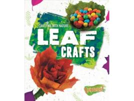 Livro leaf crafts de rebecca sabelko (inglês)