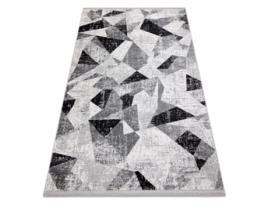 Tapete Moderno Tuls Estrutural, Franjas 51211 Geométrico Antracite (200 x 290 cm)