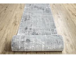 Passadeira Structural Mefe 8722 Dois Níveis de Lã Cinza Cinzento/Branco 90 cm