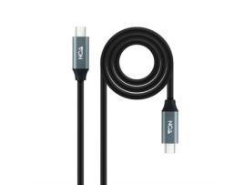 Cabo USB NANO CABLE > nanocable 0,5 m usb4 gen 2x2 c preto - 10.01.4300
