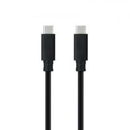 Cabo USB NANO CABLE > nanocable 0,5 m 3.2 gen 2 (3.1 gen 2) c preto - 10.01.4100