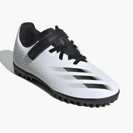 adidas X Ghosted 4 - Branco - Chuteiras Turf Menino tamanho 29